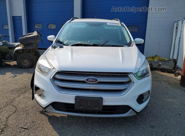 1FMCU9GD4JUB45563 2018 FORD ESCAPE White Դիմացի տեսք