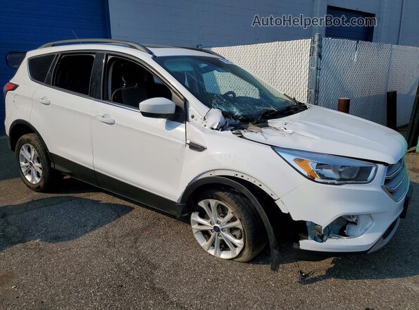 1FMCU9GD4JUB45563 2018 FORD ESCAPE White Առջևի աջ