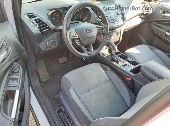 1FMCU9GD4JUB45563 2018 FORD ESCAPE White Առջևի վահանակի տեսք