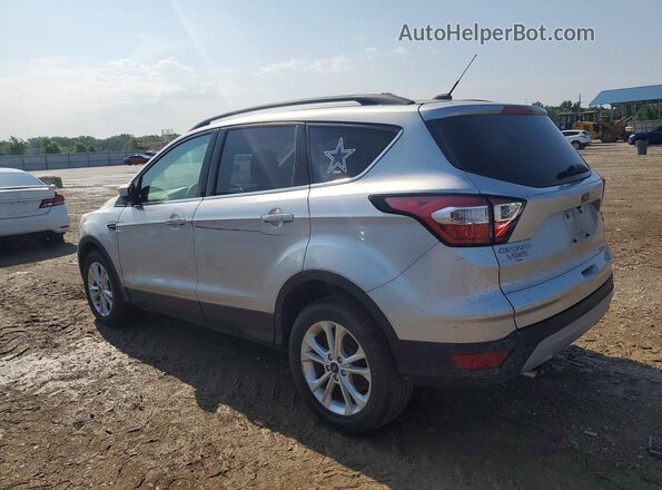 1FMCU9GD4JUC13411 2018 FORD ESCAPE Silver Задня ліва чверть