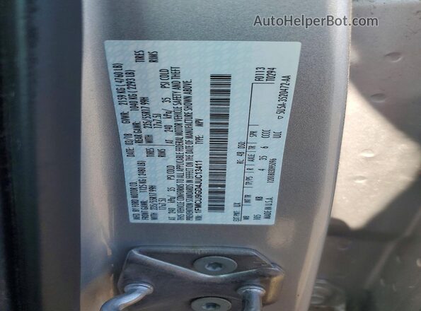1FMCU9GD4JUC13411 2018 FORD ESCAPE Silver Вид наклейки з VIN-кодом