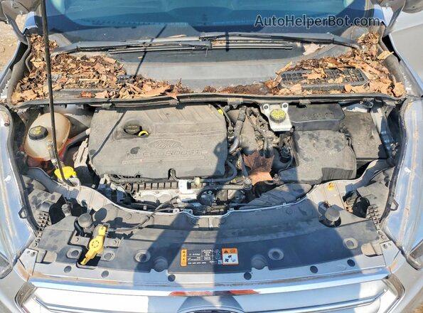 1FMCU9GD4JUC13411 2018 FORD ESCAPE Silver Вид підкапотного простору