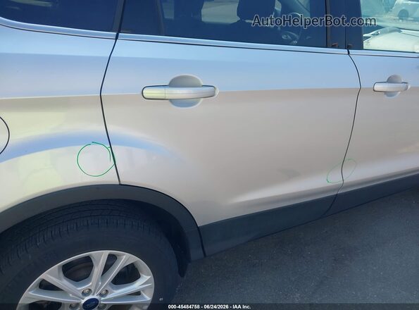 1FMCU9GD4JUC38762 2018 FORD ESCAPE Gray უკანა სალონის ხედი