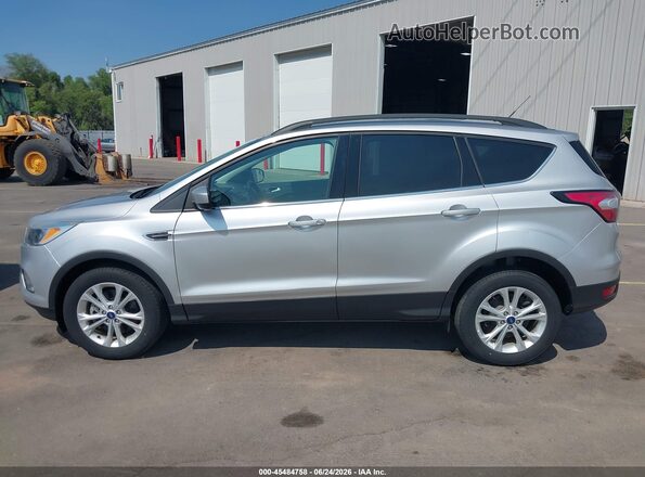 1FMCU9GD4JUC38762 2018 FORD ESCAPE Gray 
