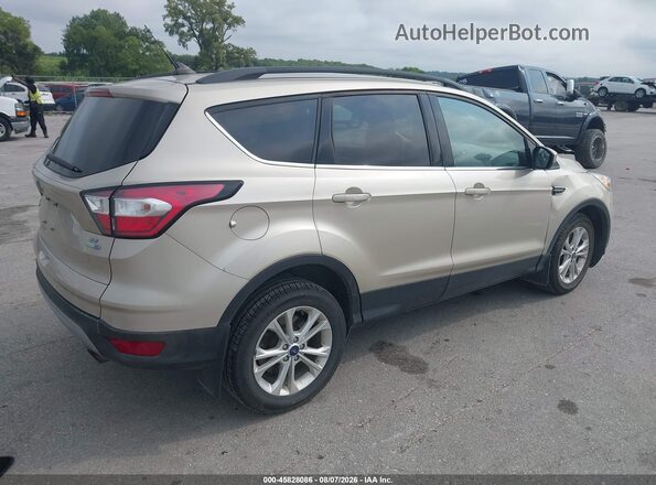 1FMCU9GD4JUC59661 2018 FORD ESCAPE Beige Հետևի աջ