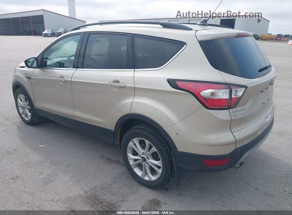 1FMCU9GD4JUC59661 2018 FORD ESCAPE Beige Հետևի ձախ