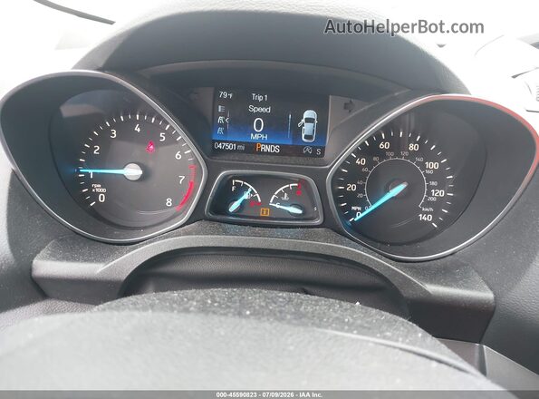 1FMCU9GD4JUD08597 2018 FORD ESCAPE Silver Vista de los asientos traseros