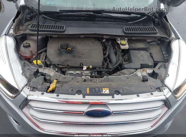 1FMCU9GD4JUD08597 2018 FORD ESCAPE Silver Vista trasera