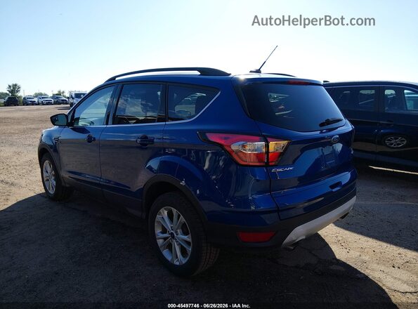 1FMCU9GD4JUD08602 2018 FORD ESCAPE Blue უკანა მარცხენა