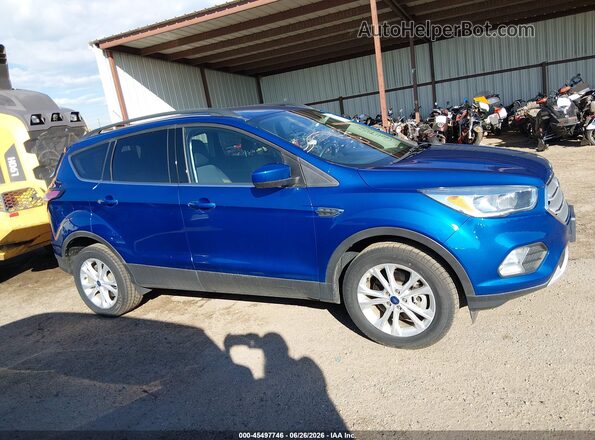 1FMCU9GD4JUD08602 2018 FORD ESCAPE Blue 