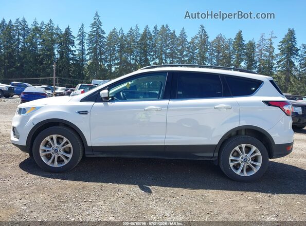 1FMCU9GD4JUD31166 2018 FORD ESCAPE White Vista interior de 360 grados