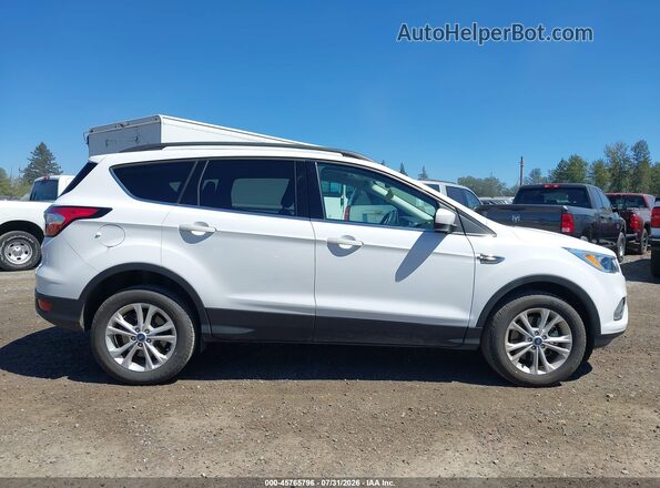 1FMCU9GD4JUD31166 2018 FORD ESCAPE White Vista interior trasera