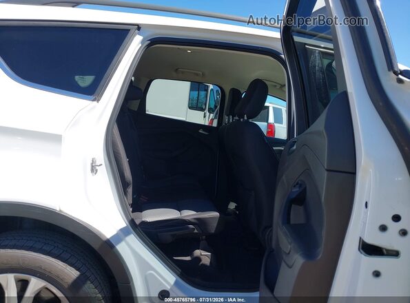 1FMCU9GD4JUD31166 2018 FORD ESCAPE White Vista de la etiqueta del VIN