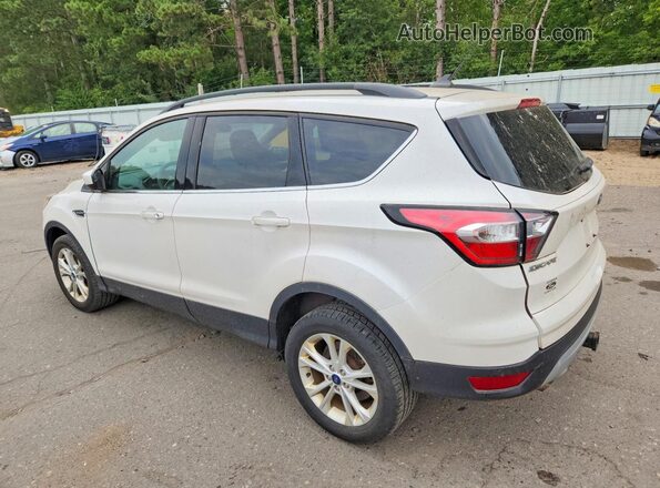 1FMCU9GD4JUD37212 2018 FORD ESCAPE Белый Задняя правая четверть