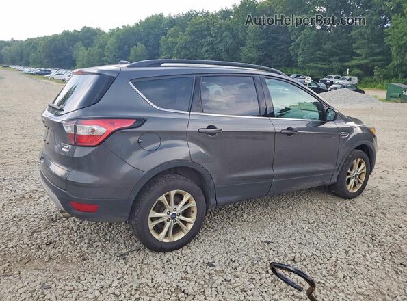 1FMCU9GD4JUD45956 2018 FORD ESCAPE Gray Հետևի աջ