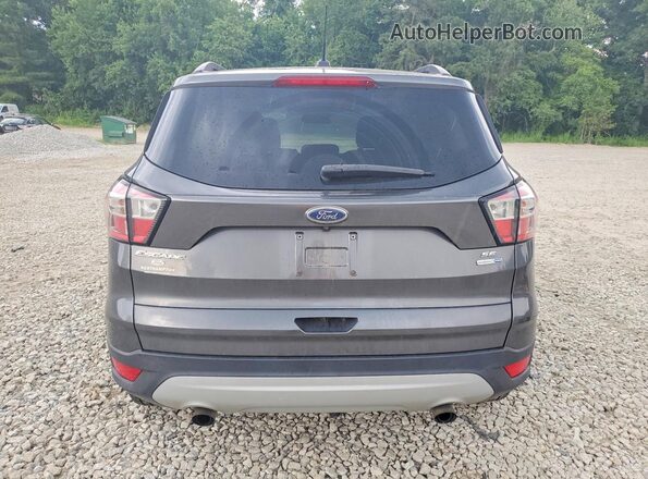 1FMCU9GD4JUD45956 2018 FORD ESCAPE Gray Հետևի տեսք
