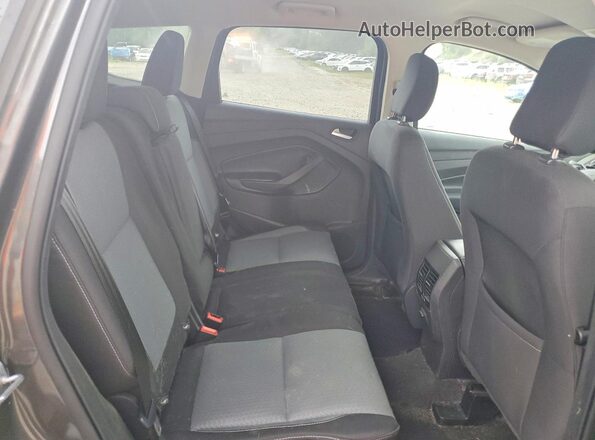 1FMCU9GD4JUD45956 2018 FORD ESCAPE Gray Սալոնի հետևի տեսք