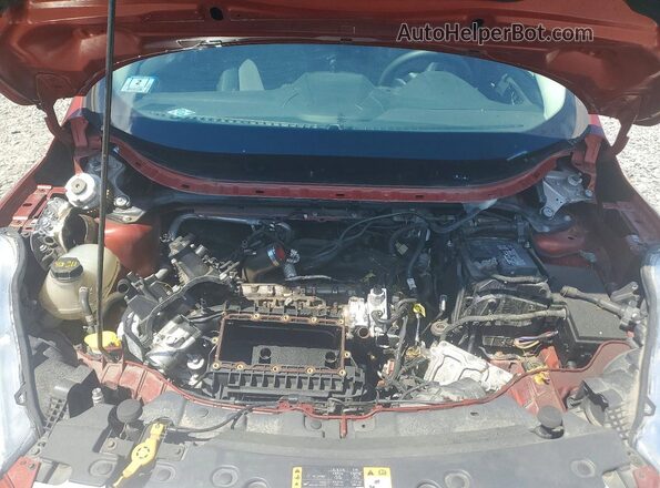 1FMCU9GD4KUB09633 2019 FORD ESCAPE Orange Vista del compartimento del motor