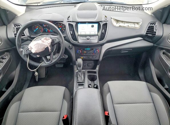 1FMCU9GD4KUC22899 2019 FORD ESCAPE Blue Вид панелі приладів