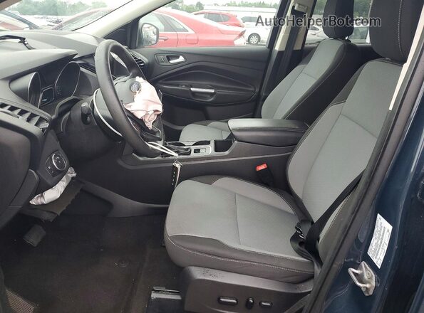 1FMCU9GD4KUC22899 2019 FORD ESCAPE Blue Вид салону спереду