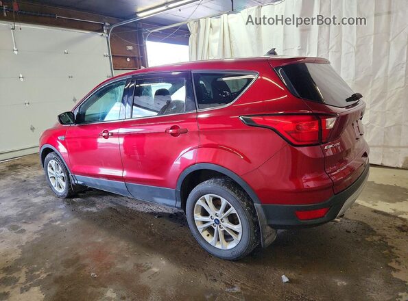 1FMCU9GD4KUC42781 2019 FORD ESCAPE Красный Задняя левая четверть