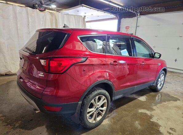 1FMCU9GD4KUC42781 2019 FORD ESCAPE Красный Задняя правая четверть