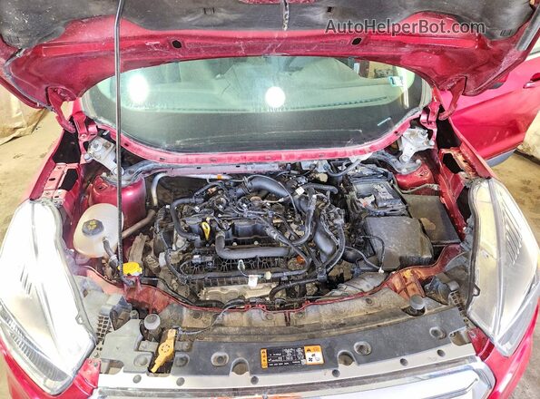 1FMCU9GD4KUC42781 2019 FORD ESCAPE Красный Вид подкапотного пространства