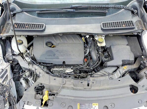 1FMCU9GD4KUC44160 2019 FORD ESCAPE Black Շարժիչի բաժամունքի տեսք