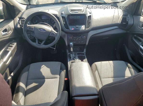 1FMCU9GD5HUA11106 2017 FORD ESCAPE Silver Widok deski rozdzielczej