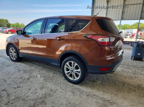 1FMCU9GD5HUA68499 2017 FORD ESCAPE Brown Trasero izquierdo