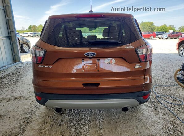 1FMCU9GD5HUA68499 2017 FORD ESCAPE Brown Vista trasera