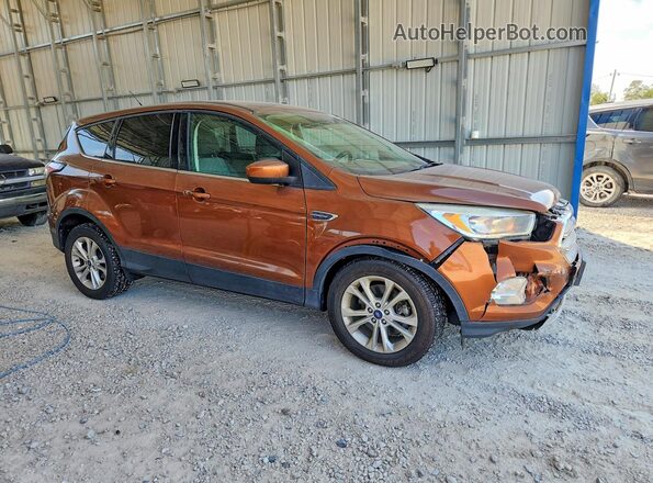 1FMCU9GD5HUA68499 2017 FORD ESCAPE Brown Delantero derecho