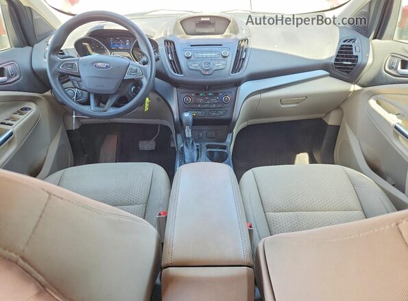 1FMCU9GD5HUA85805 2017 FORD ESCAPE Red Առջևի վահանակի տեսք