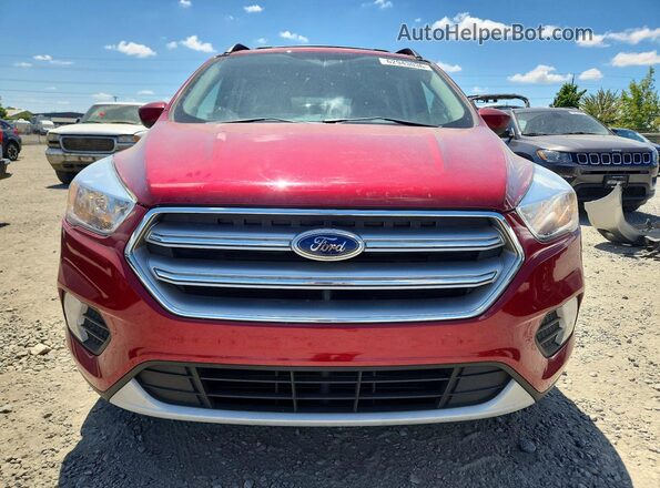 1FMCU9GD5HUA85805 2017 FORD ESCAPE Red Դիմացի տեսք