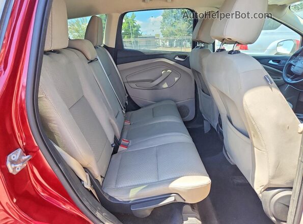 1FMCU9GD5HUA85805 2017 FORD ESCAPE Red Սալոնի հետևի տեսք