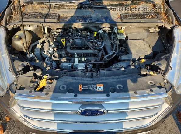 1FMCU9GD5HUB11660 2017 FORD ESCAPE Gray უკანა სალონის ხედი