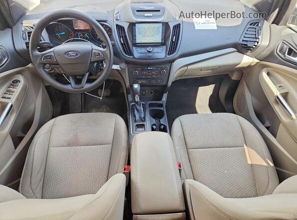 1FMCU9GD5HUB45968 2017 FORD ESCAPE Silver Dashboard view