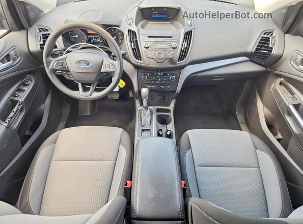 1FMCU9GD5HUD14077 2017 FORD ESCAPE Gray Առջևի վահանակի տեսք