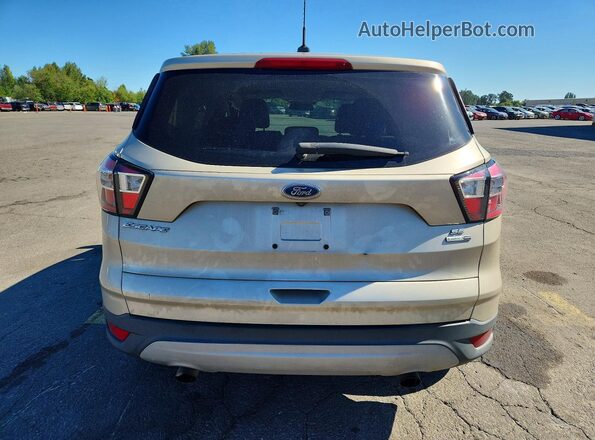 1FMCU9GD5HUE24093 2017 FORD ESCAPE Beige Rear view
