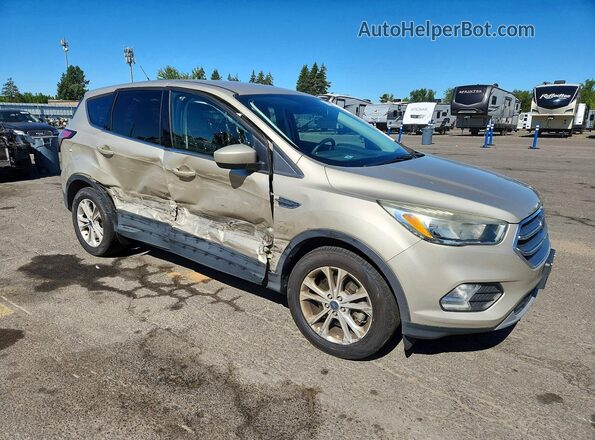 1FMCU9GD5HUE24093 2017 FORD ESCAPE Beige Front right
