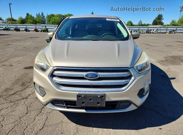 1FMCU9GD5HUE24093 2017 FORD ESCAPE Beige Front view