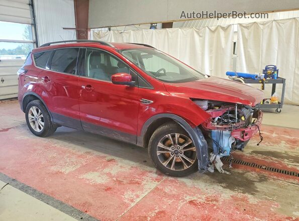 1FMCU9GD5JUA01729 2018 FORD ESCAPE Burgundy წინა მარჯვენა