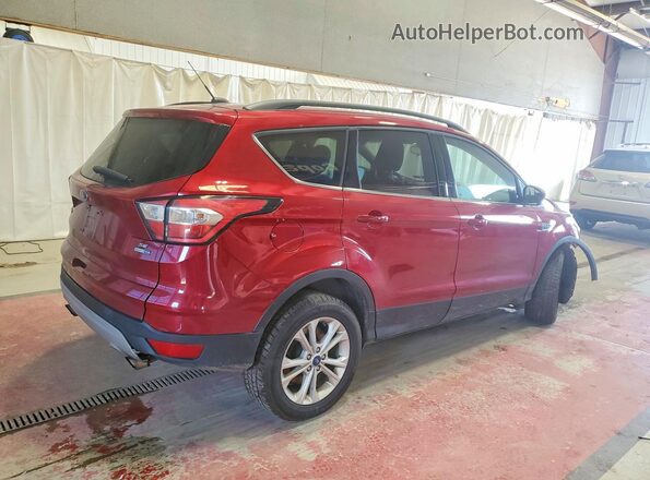 1FMCU9GD5JUA01729 2018 FORD ESCAPE Burgundy უკანა მარჯვენა