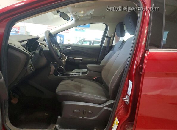 1FMCU9GD5JUA01729 2018 FORD ESCAPE Burgundy წინა სალონის ხედი