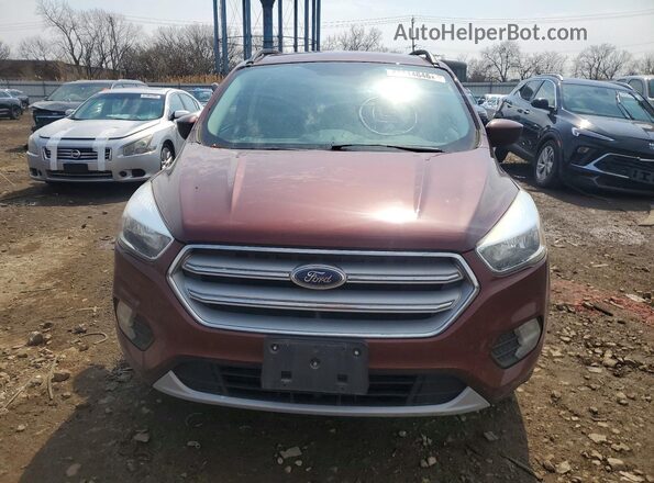 1FMCU9GD5JUA29840 2018 FORD ESCAPE Burgundy Вид спереду