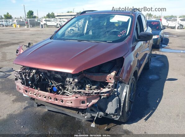 1FMCU9GD5JUA92274 2018 FORD ESCAPE Orange Передня ліва чверть