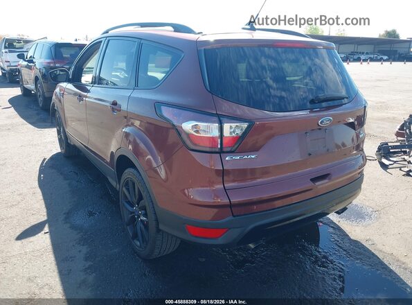 1FMCU9GD5JUA92274 2018 FORD ESCAPE Orange Задня ліва чверть