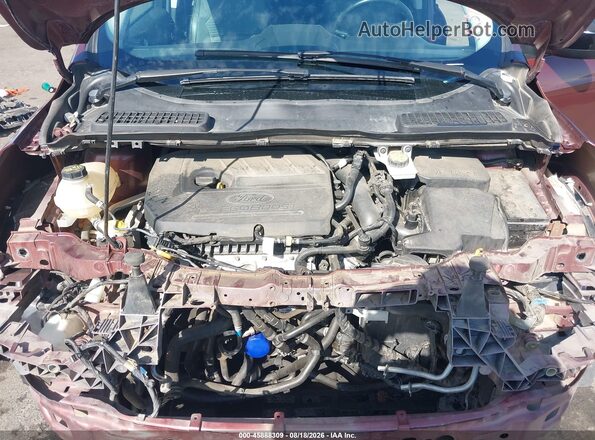 1FMCU9GD5JUA92274 2018 FORD ESCAPE Orange Вид ззаду