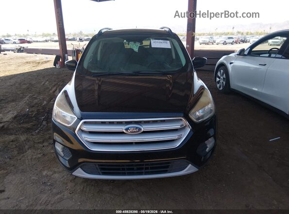 1FMCU9GD5JUB26276 2018 FORD ESCAPE Black ხელსაწყოთა პანელის ხედი