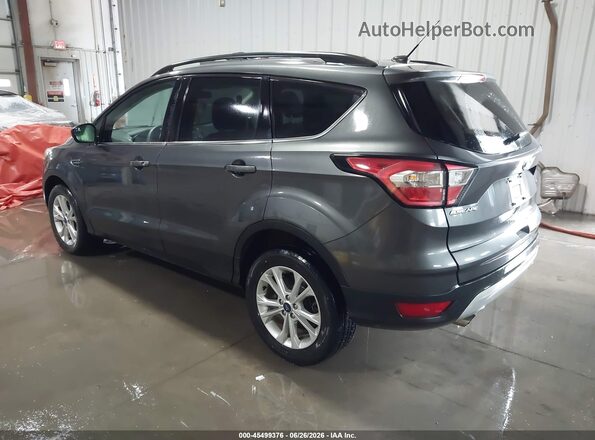 1FMCU9GD5JUD08544 2018 FORD ESCAPE Серый Задняя левая четверть